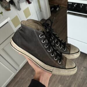 Vintage 00s Y2K Converse Mid Chuck 70 Punk Emo Hi Top Shoes